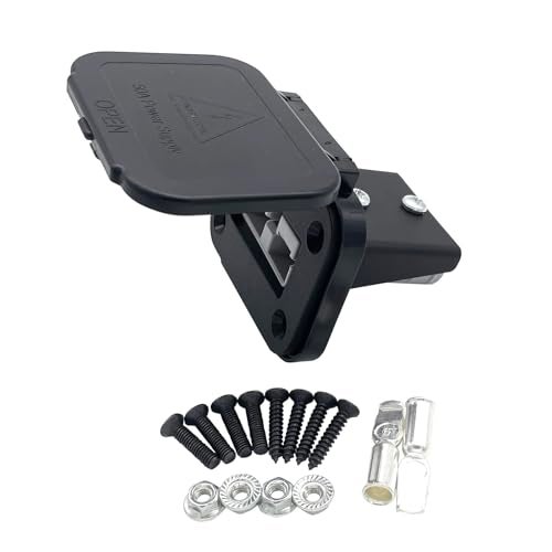 JooFn 50A Plug Mounting Panel for Anderson SB50 Series Connectors Flush Mount Recessed Plate Gray1pc - Image 1