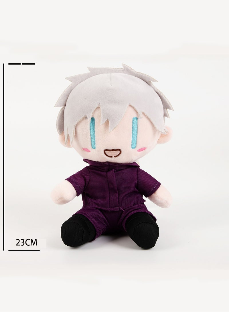 2024 New Q Version Of The Magic Back To War Plush Doll Five Satori Doll Ornaments - Image 2