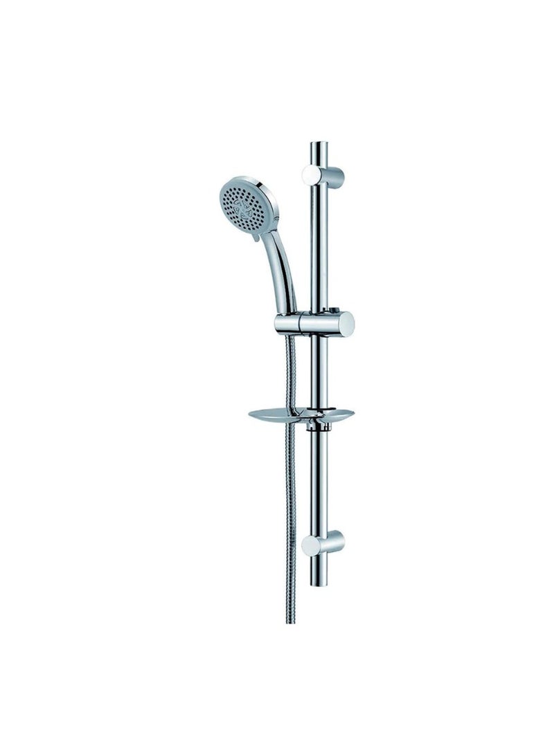 milano KNP Milano Glory Sliding Bar Shower Kit 3 is a premium shower accessory designed for enhanced comfort and convenience in your bathroom.  - Image 1
