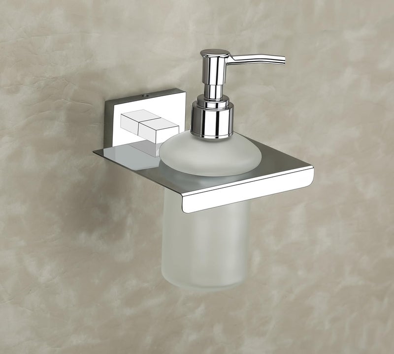 ARQUIN Taurus 304 Grade Stainless Steel Liquid Soap DispenserSoap DispenserBathroom Accessories Chrome Pack of 4 - Image 5