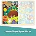 MoinKidz 48 Piece Puzzles for Kids Ages 48 Forest Animals Wooden Jigsaw Puzzles for Toddlers 4 Year Old Preschool Educational Puzzle Ages 35 with Tray - Image 4