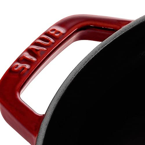 Staub Cast Iron 2.75-qt Round Cocotte - Grenadine - Image 3