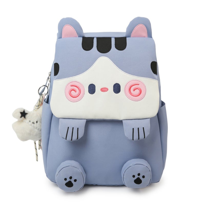 Cute Cartoon Cat Backpack for Women, Large Capacity Travel Student Backpack - Image 5