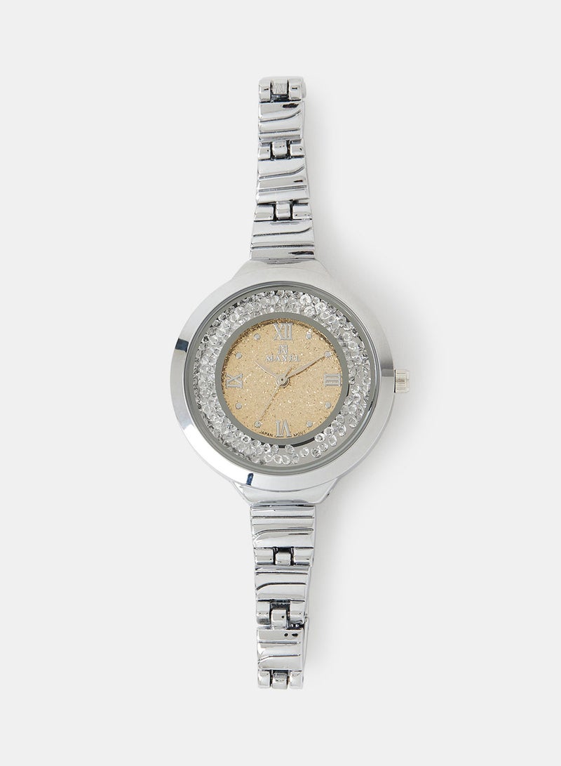 Maxel Women's Quartz Classic Fashion Analog Wrist Watch MX460 - 28mm - Image 1