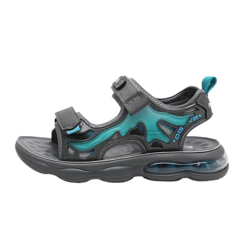 Boys Sandals Open Toe Air Cushion Shock Absorbing Lightweight Children'S Fashion Beach Shoes - Image 5