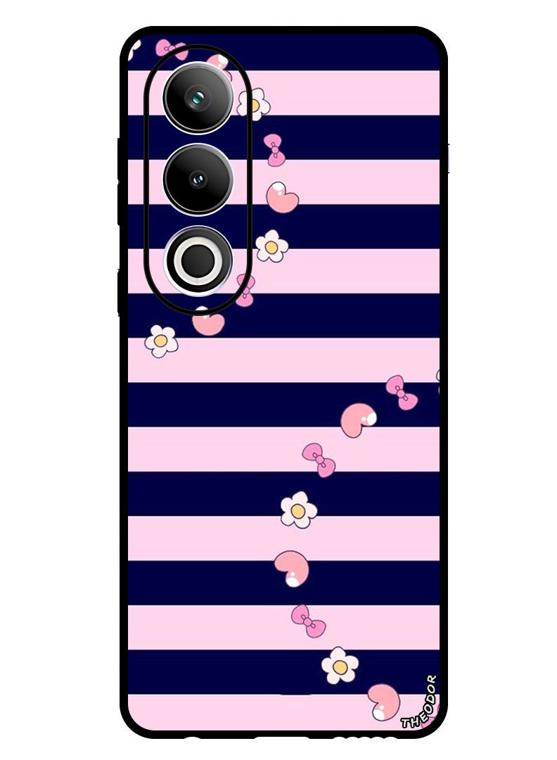 Theodor Protective Case Anti Scratch Shock Proof Bumper Cover For OnePlus Ace 3V Heart and Flowers - Image 1