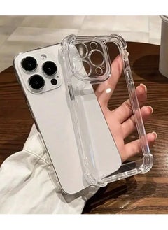 QUALITY iPhone 15 Pro Luxury Shockproof Transparent Phone Case  - Image 3
