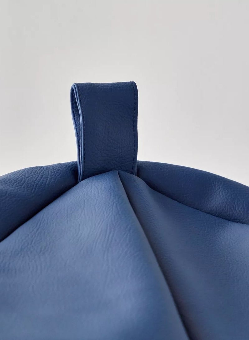 Home Premium Luxury Faux Leather Bean Bag - Elegant Comfort for Your Home  - Image 2