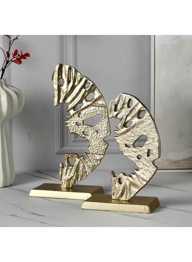 Danube Home Norwich Half Carved Circle Figurine - 22X11X39Cm Silver Resin Decorative Accent For Home Decor Trendy Tabletop Accessory, Easy Maintenance Decorative Home Accessories - Image 4