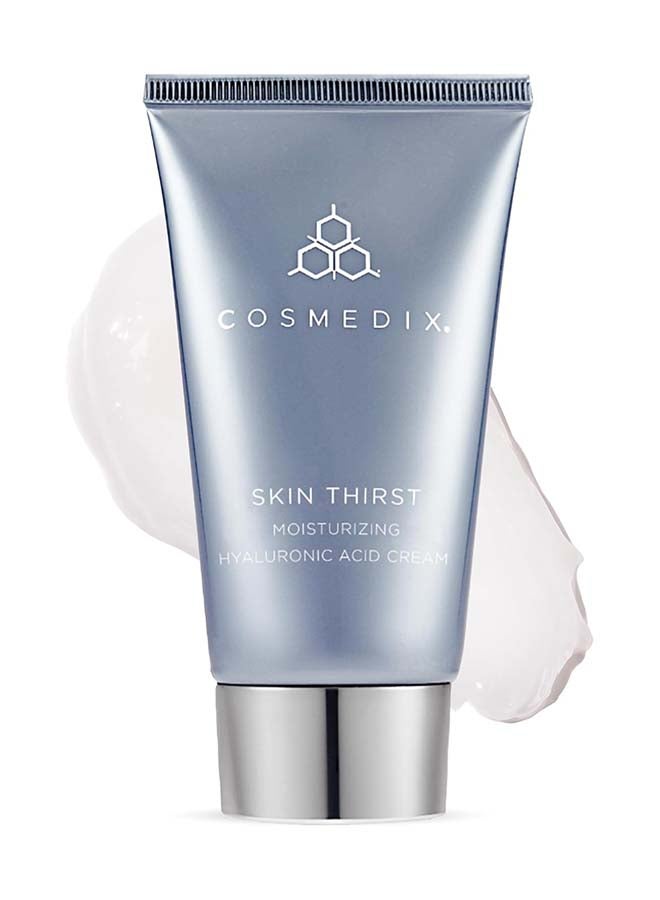CosMedix Skin Thirst Hyaluronic Acid Moisturising Face Cream | For Quenched Plumped And Dewy Dry And Dehydrated Skin 60g - Image 1