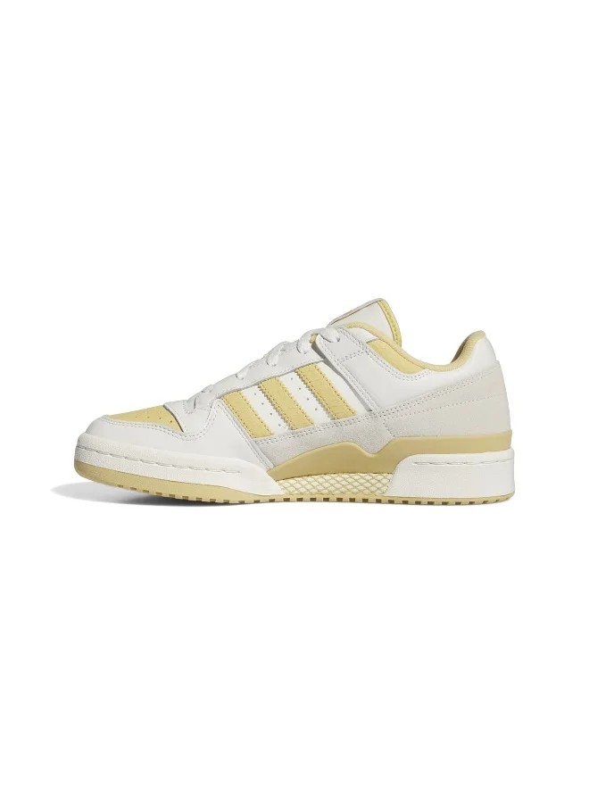 اديداس اوريجينالز adidas FORUM LOW CL Beige Originals Kids Shoes
