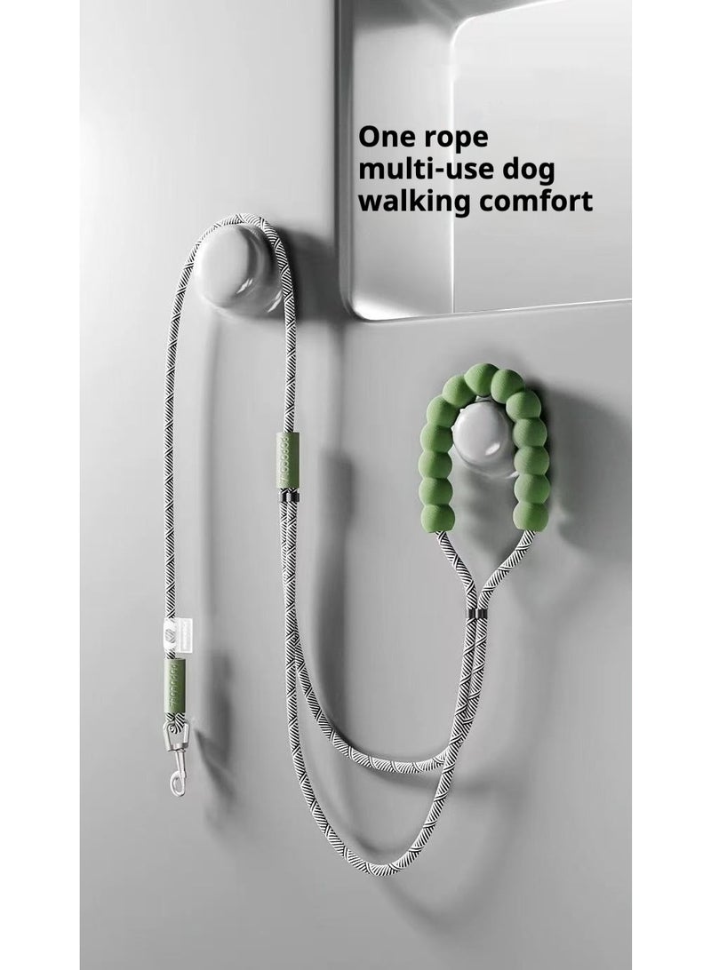 Hands-Free Adjustable Dog Leash with Crossbody & Waist Strap | Anti-Pull Dog Walking Rope for Small, Medium & Large Dogs | Tangle-Free 360° Swivel Clip - Image 1