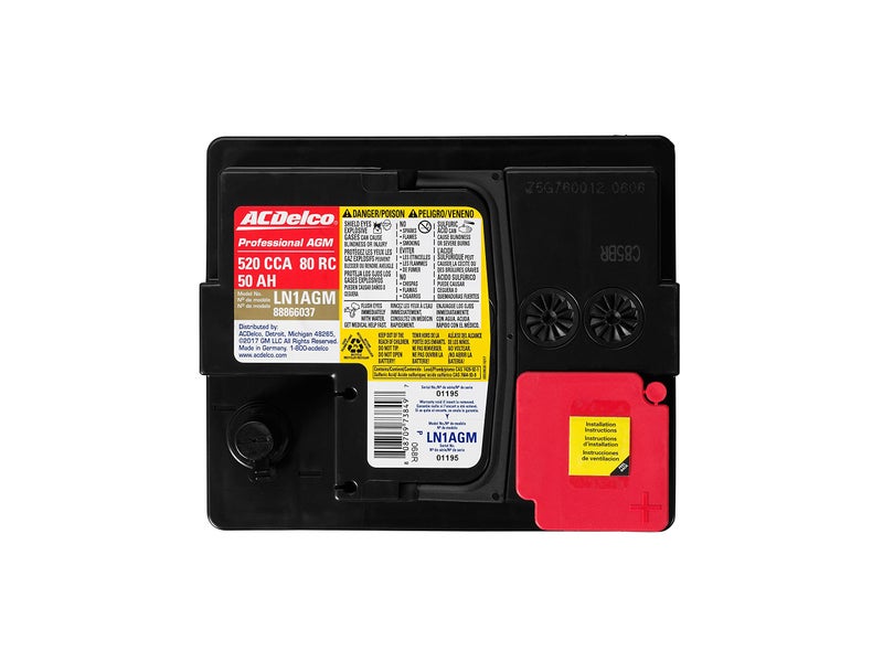 ACDelco Gold LN1AGM 36 Month Warranty AGM BCI Group LN1 Battery - Image 4