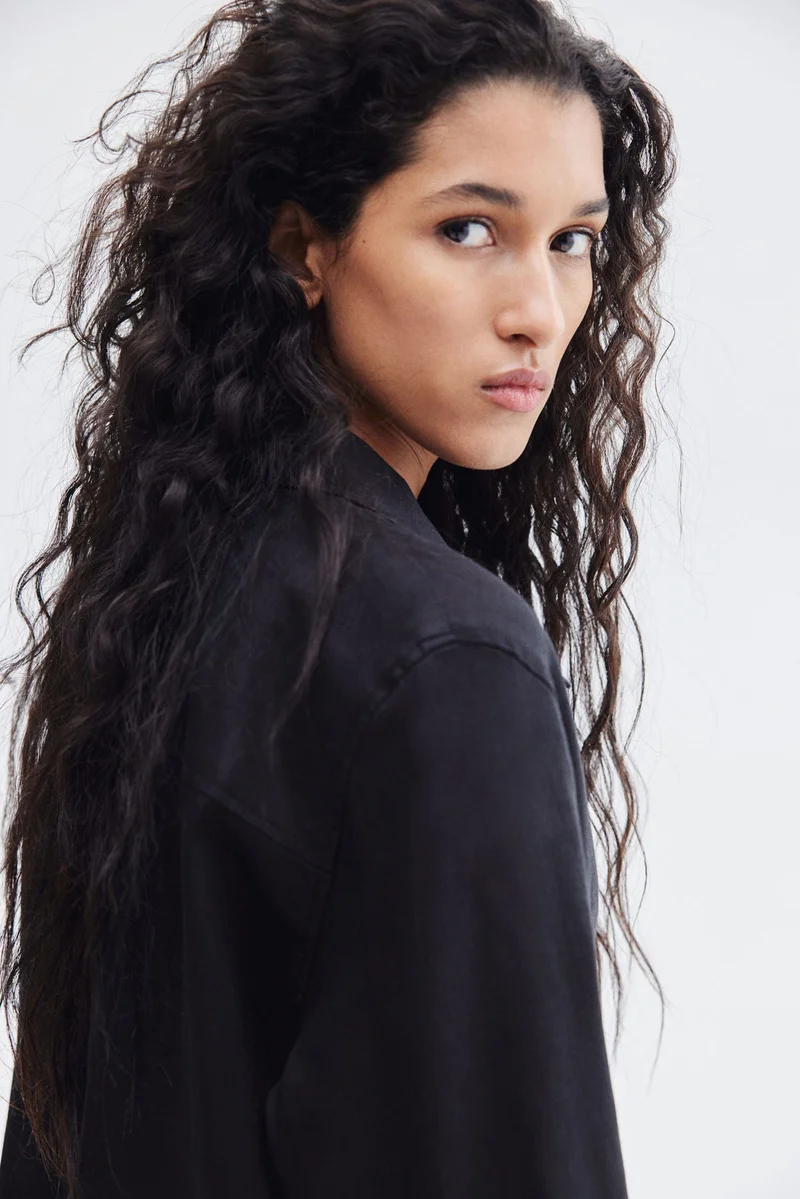 اتش اند ام Linen shirt