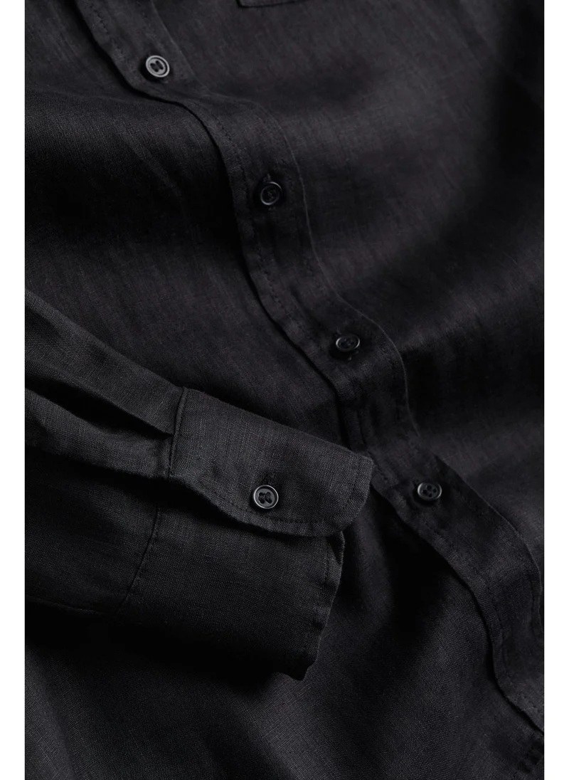 اتش اند ام Linen shirt