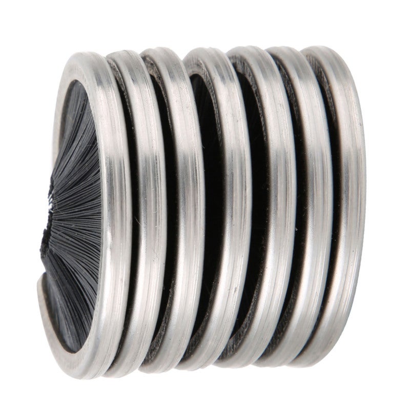 Rope Cord Brush: 8-13mm Stainless Steel & Nylon - Corrosion Resistant Wear Resistant Rope Cleaning Tool for Outdoor Rock Climbing Caving Mountaineering Cave Exploration - Image 1