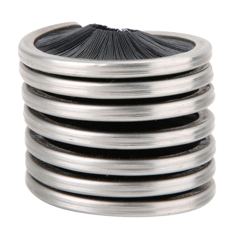 Rope Cord Brush: 8-13mm Stainless Steel & Nylon - Corrosion Resistant Wear Resistant Rope Cleaning Tool for Outdoor Rock Climbing Caving Mountaineering Cave Exploration - Image 3