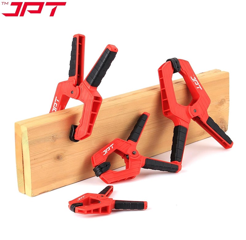 JPT Ultra Heavy Duty 2.5-Inch Wood Spring Clamp, Strong 150N Clamping Force with Bold Spring for Carpentry, Crafts, DIY Projects, High-Strength ABS Construction - Image 5