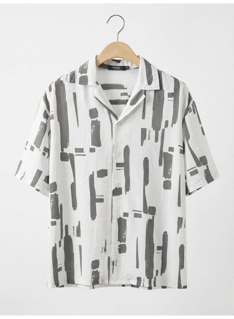 Hikes Men’s Premium Rayon Blend Printed Shirt – Lightweight, Breathable Summer Style - Image 5