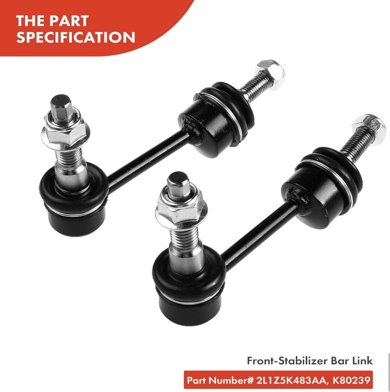 A-Premium 8Pcs Front Suspension Kit for Ford Expedition & Lincoln Navigator (2003-2005) - Image 3