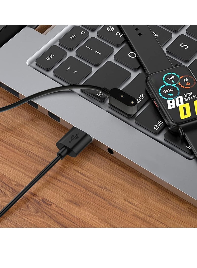 ELTRAZONE Charger Compatible with Huawei Watch Fit, USB Charging Cable Cord Base Dock Charger Adapter Stand For Huawei Band 6 smartwatch - Image 5