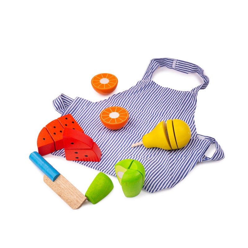 BIGJIGS Cutting Fruit Chef Set Bj648