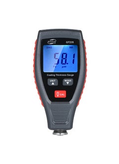 جهاز قياس سمك الطلاء BENETECH GT235 LCD لقياس سمك الطلاء وقياس عمق طلاء السيارة 0~1800μm