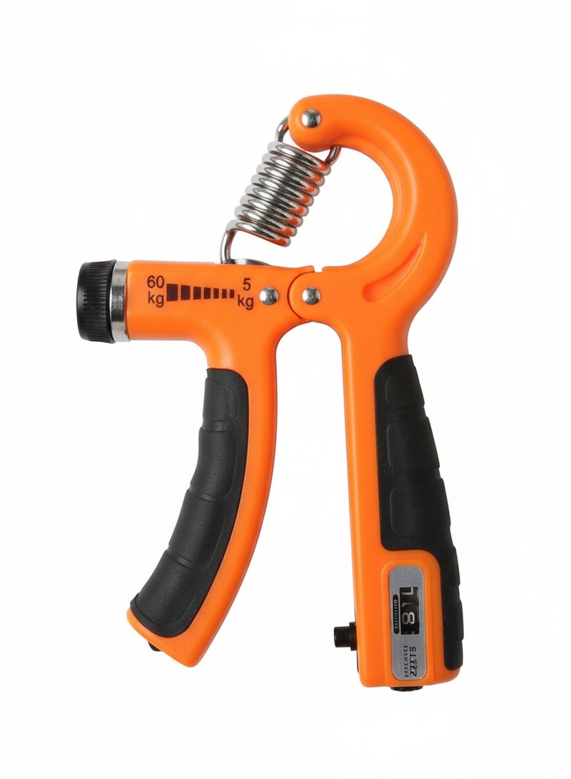 Hand Grip Strengthener with Adjustable Resistance Counter, 5-60kg Forearm Strengthener For Strong Wrists Fingers