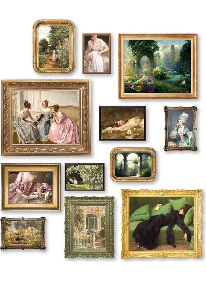 مؤسسة فكرة اليوم ديكور فيكتوري قوطي للمنزل - ديكور حائط فيكتوري عتيق، صور فيكتورية للجدار، طباعة ملصق صورة للسيدات عتيقة، ديكورات غرفة نوم متقلبة الحد الأقصى (8x10 غير مؤطرة) - Image 1