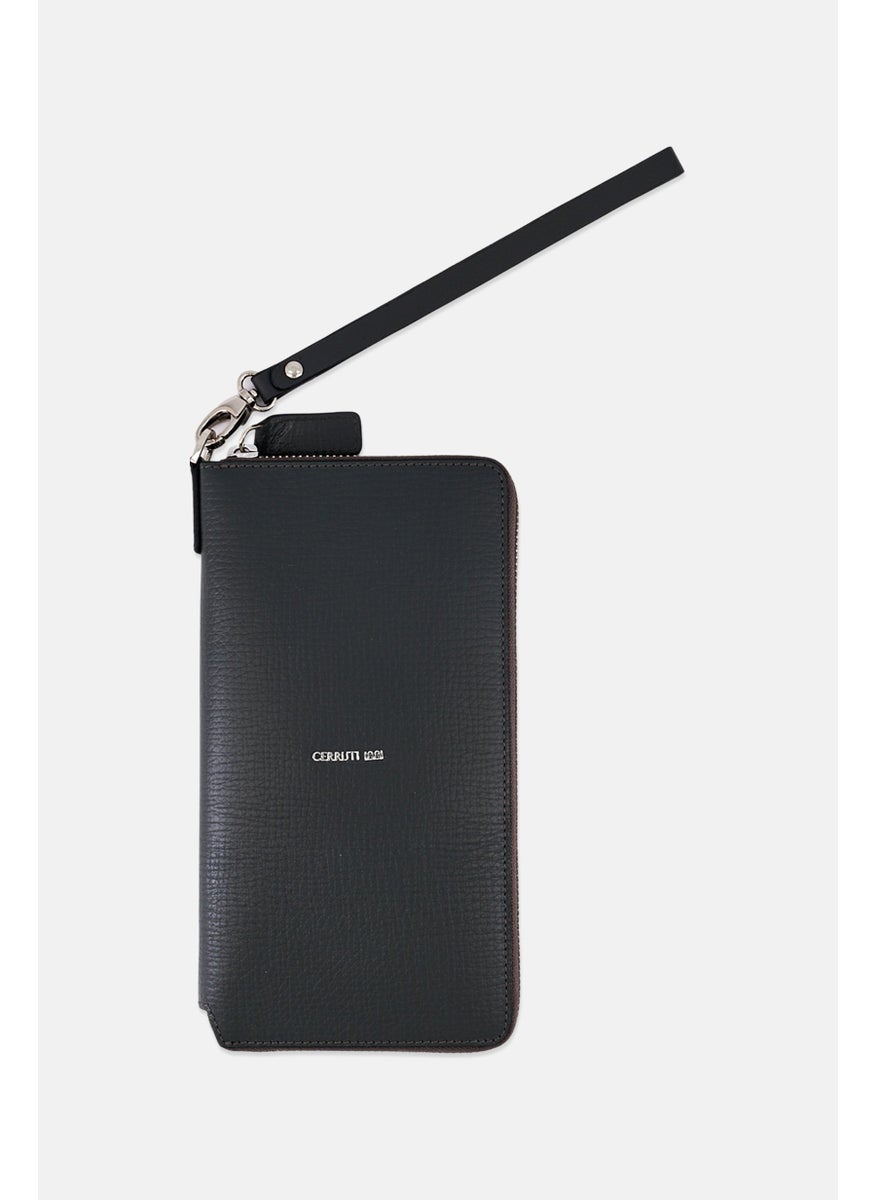 CERRUTI 1881 Men Cerrutis Brand Logo Wallet, Grey  - Image 1