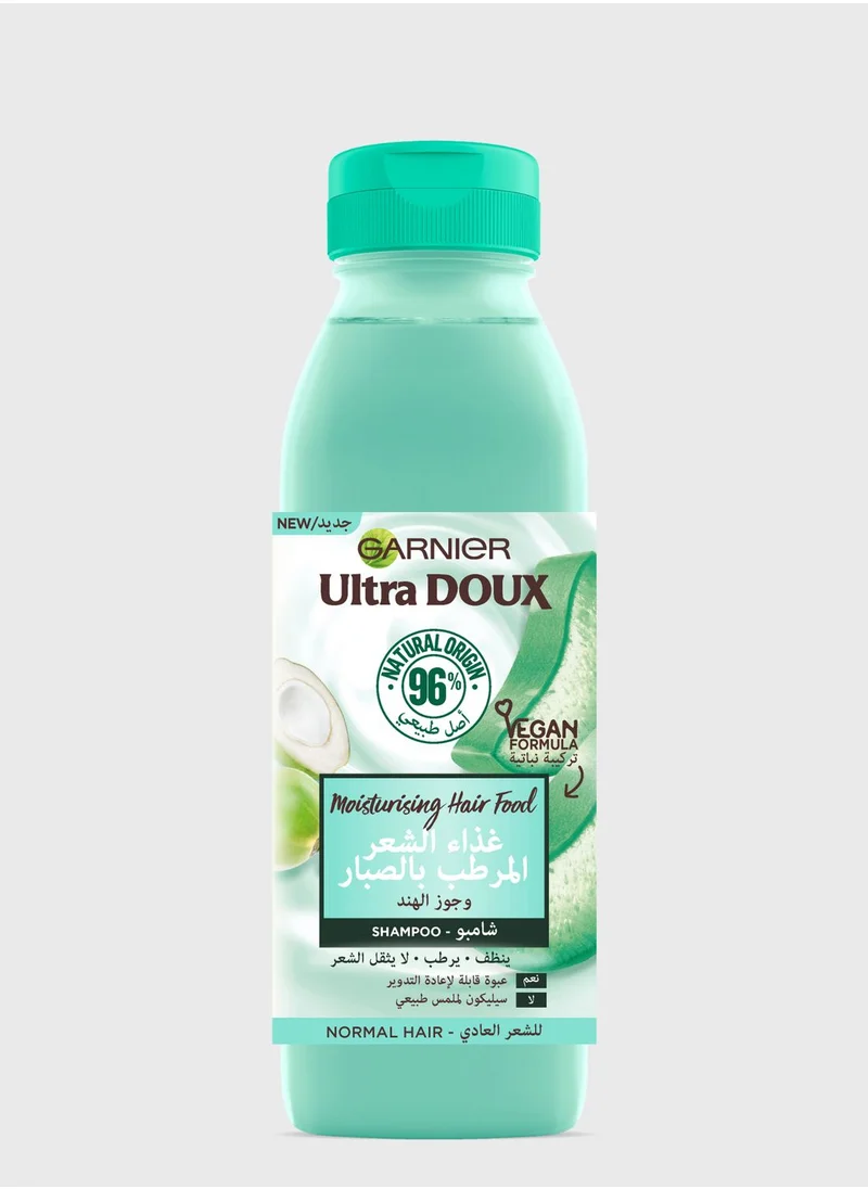 Garnier Ultra Doux Hair Food Aloe & Coconut Shampoo 350Ml