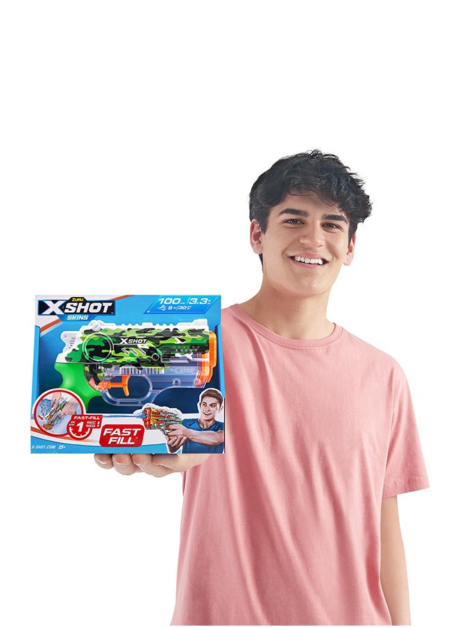 Zuru X-Shot أكياس ماء نانو ملء سريع - تمويه غابة - لعبة تصويب أكشن للأطفال، المراهقين، الكبار، الأولاد والفتيات، أنشطة عطلة خارجية، هدايا للأطفال من عمر 8 سنوات فما فوق  - Image 3