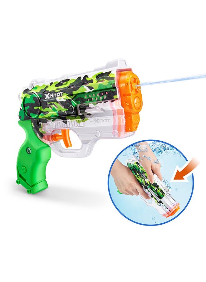 Zuru X-Shot أكياس ماء نانو ملء سريع - تمويه غابة - لعبة تصويب أكشن للأطفال، المراهقين، الكبار، الأولاد والفتيات، أنشطة عطلة خارجية، هدايا للأطفال من عمر 8 سنوات فما فوق  - Image 4