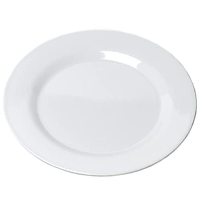 Chef Craft Classic Dessert Plate, 10 Inches In Diameter, White