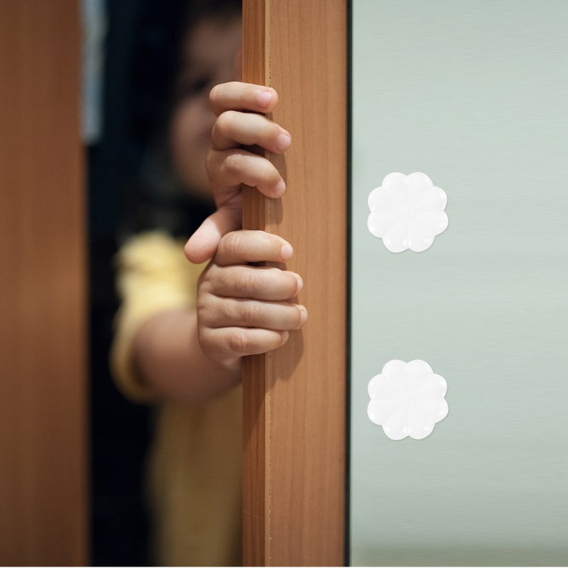 10Pcs Transparent Door Bumper Wall Protector Self Adhesive Clear Door - Image 4