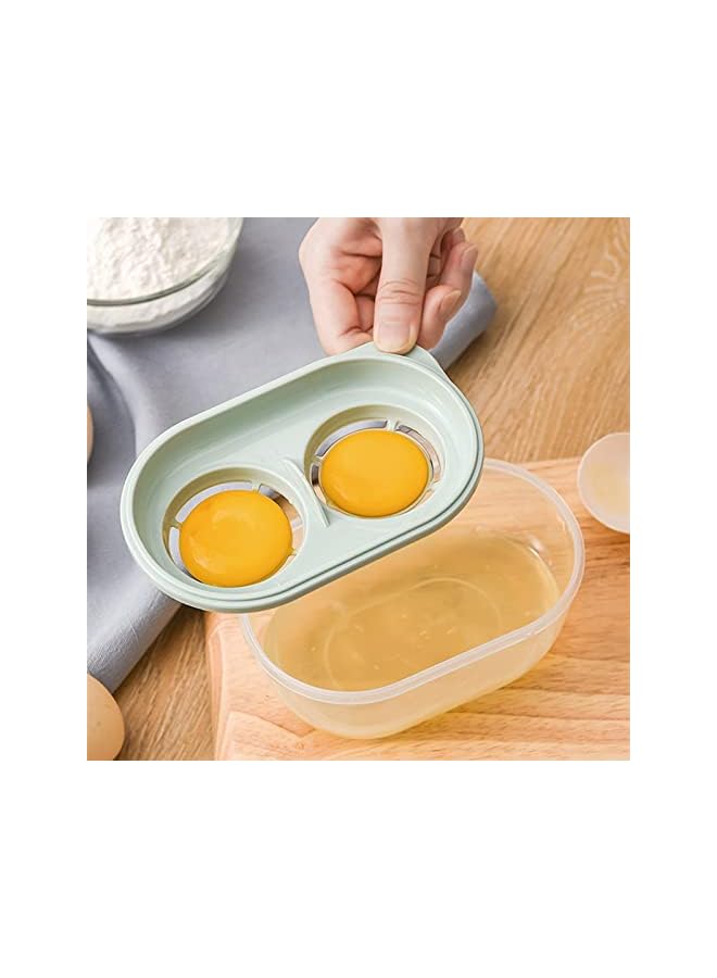 كاست ويف أداة تقسيم فاصل صفار البيض الأبيض مع صندوق تخزين - Image 4