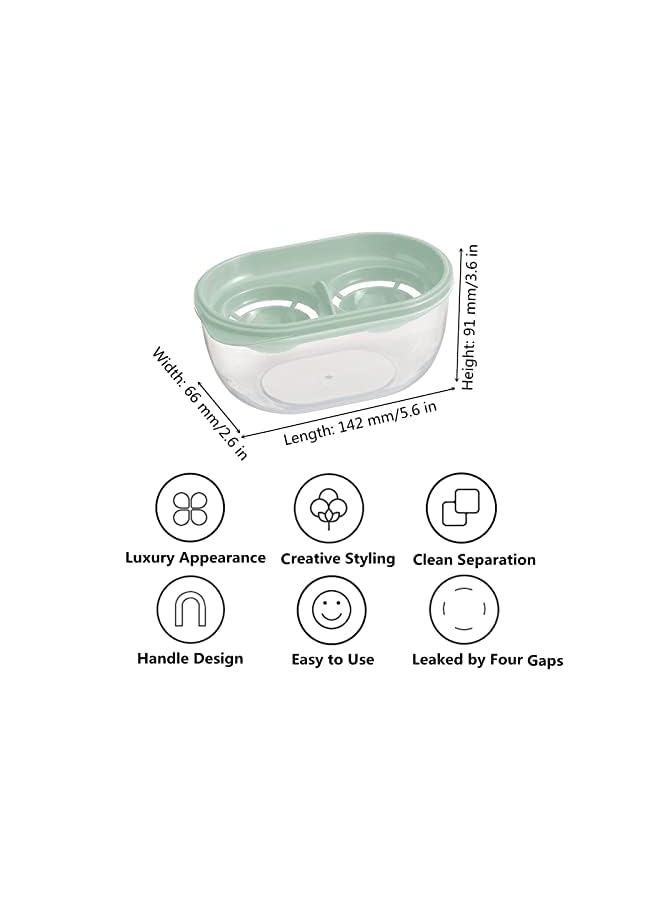 كاست ويف أداة تقسيم فاصل صفار البيض الأبيض مع صندوق تخزين - Image 5