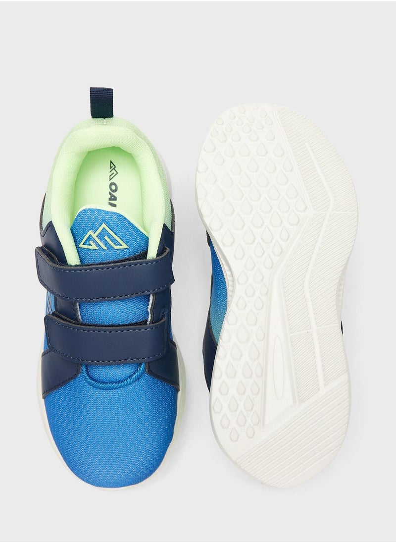 Oaklan by Shoexpress - Kids Low Top Velcro Sneakers - Image 1