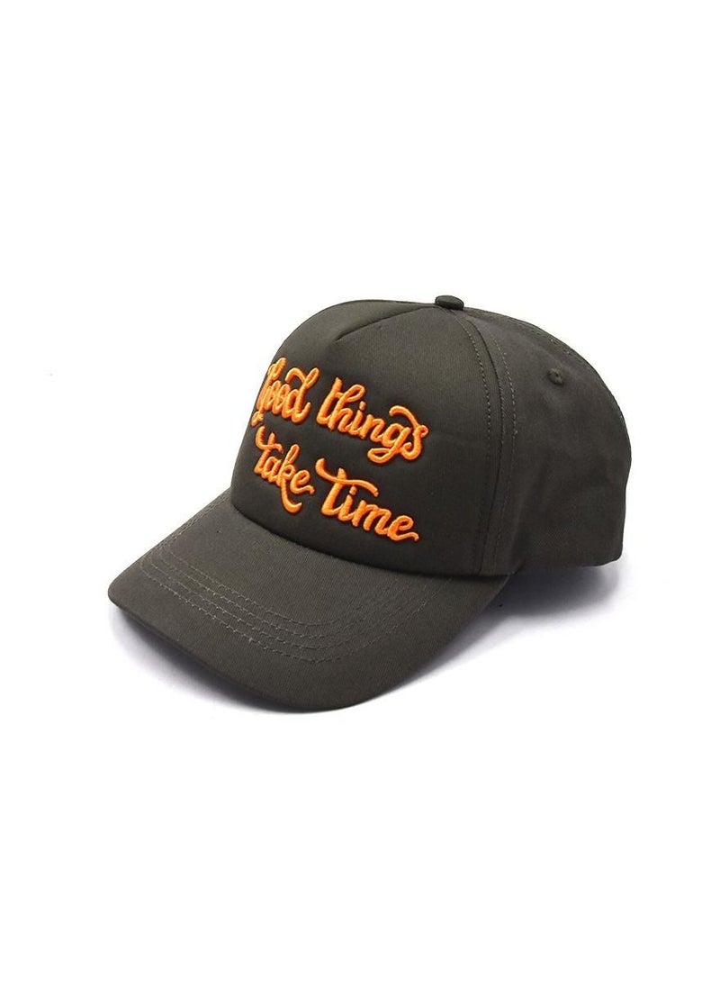Fighter Gifts - Good Thing Take Time Head Cap - Image 1