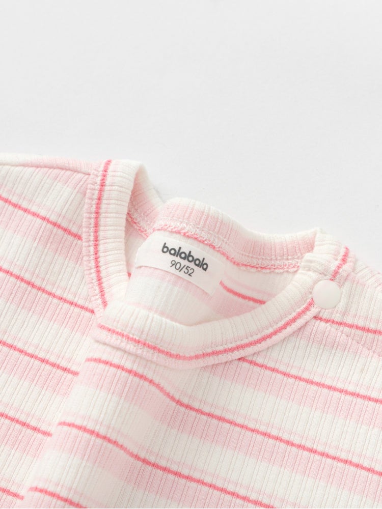 بالابالا بلوزة بأكمام طويلة مع توب محبوك علوي للبنات - Image 3