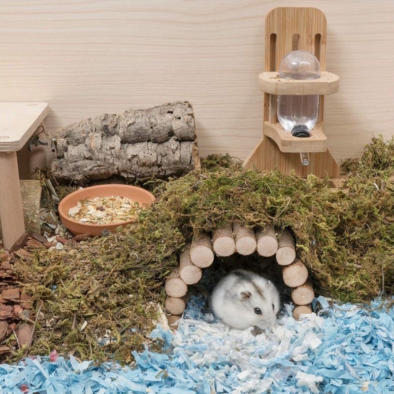 Natural Wooden Hamster Mouse Rat Rodents Toy
