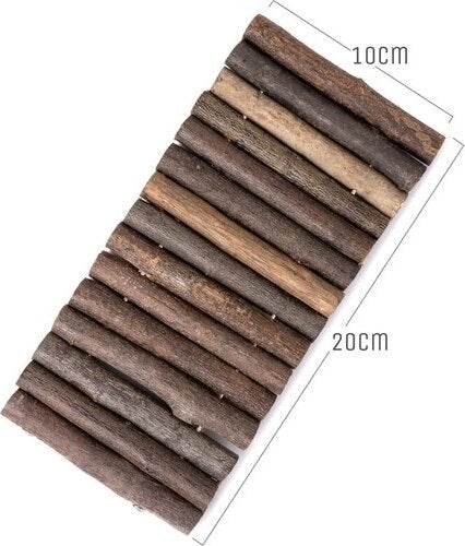 Natural Wooden Hamster Mouse Rat Rodents Toy