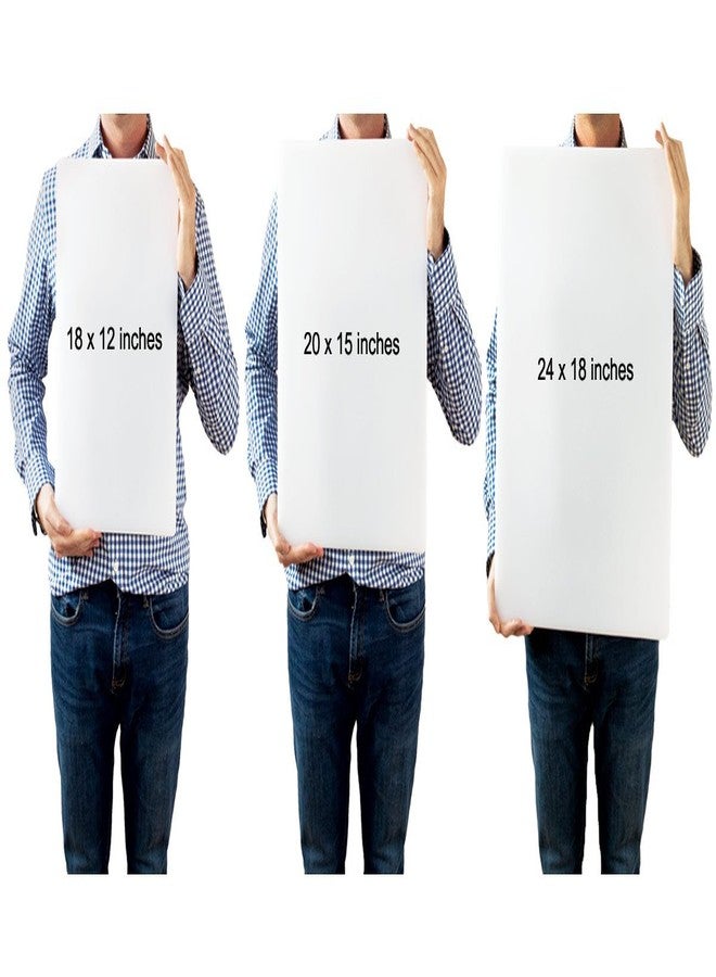 Thirteen Chefs Commercial Blue Cutting Board - 20 x 15 Extra Large for Fish, Seafood and Shellfish, 1/2" Thick HDPE Plastic NSF Approved for Restaurants - Image 5