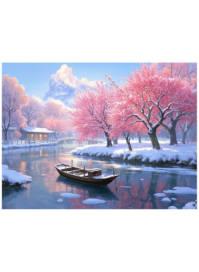 Anna 1000-Piece Colorful Puzzle for Fun Desktop Entertainment - Image 1