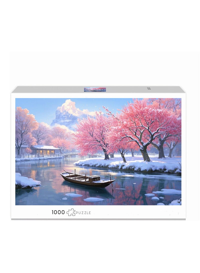 Anna 1000-Piece Colorful Puzzle for Fun Desktop Entertainment - Image 2