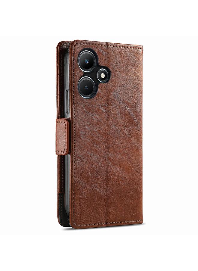 S-TOP Case For Infinix Hot 30i CaseNeo Splicing Dual Magnetic Buckle Leather Phone Case - Image 3