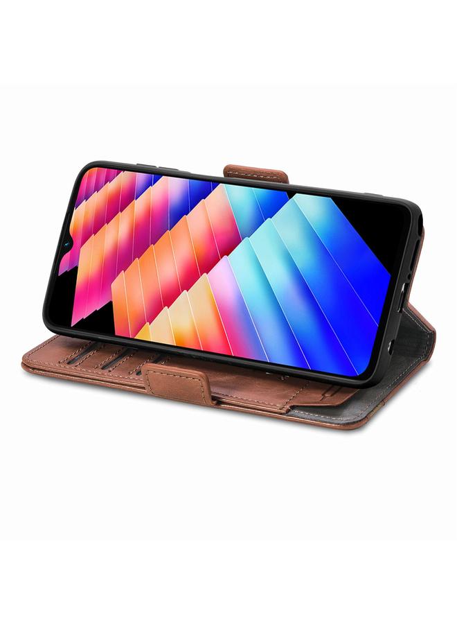 S-TOP Case For Infinix Hot 30i CaseNeo Splicing Dual Magnetic Buckle Leather Phone Case - Image 5