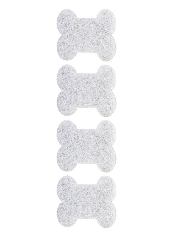 Vigar Pets Club Scrubber Sponge - Set of 4 Bone-Shaped Pet Bowl Cleaning Scrubber - Dish Sponges for Washing Pet Bowl - Non Scratch and Reusable, Gray - Image 1