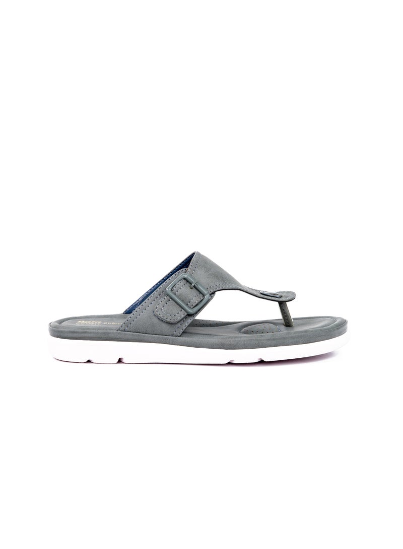 Bata Comfit T-Strap Flat Sandals - Image 1