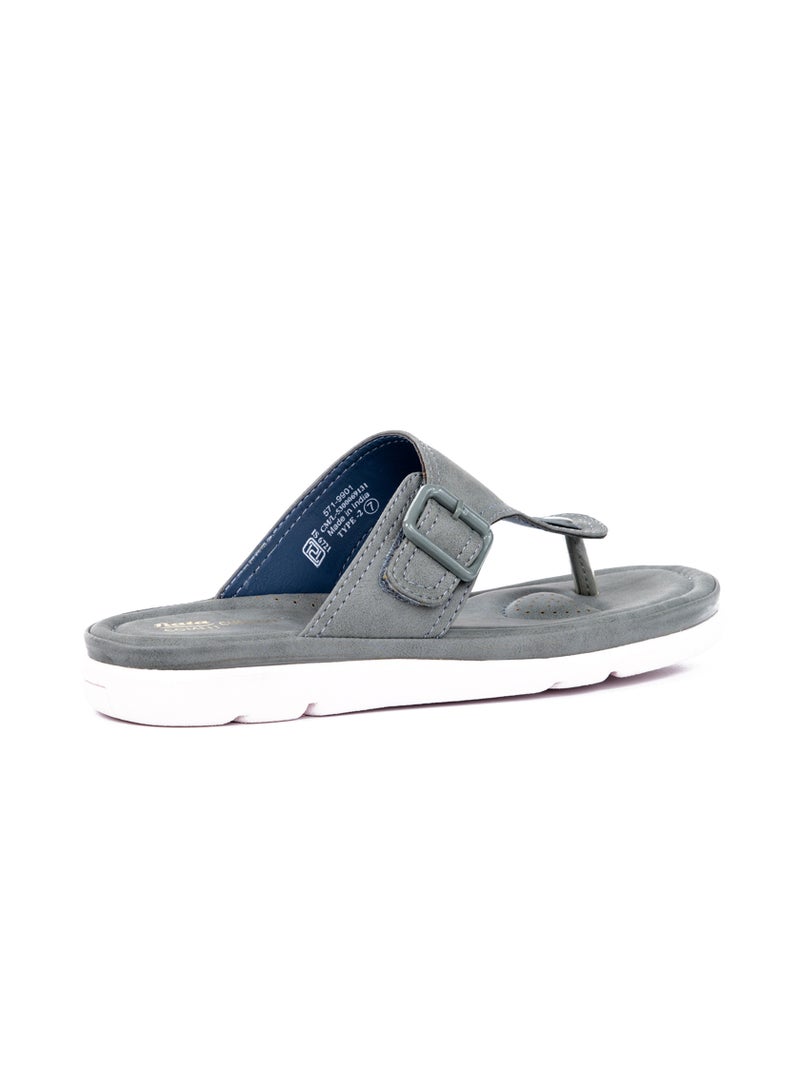 Bata Comfit T-Strap Flat Sandals - Image 3